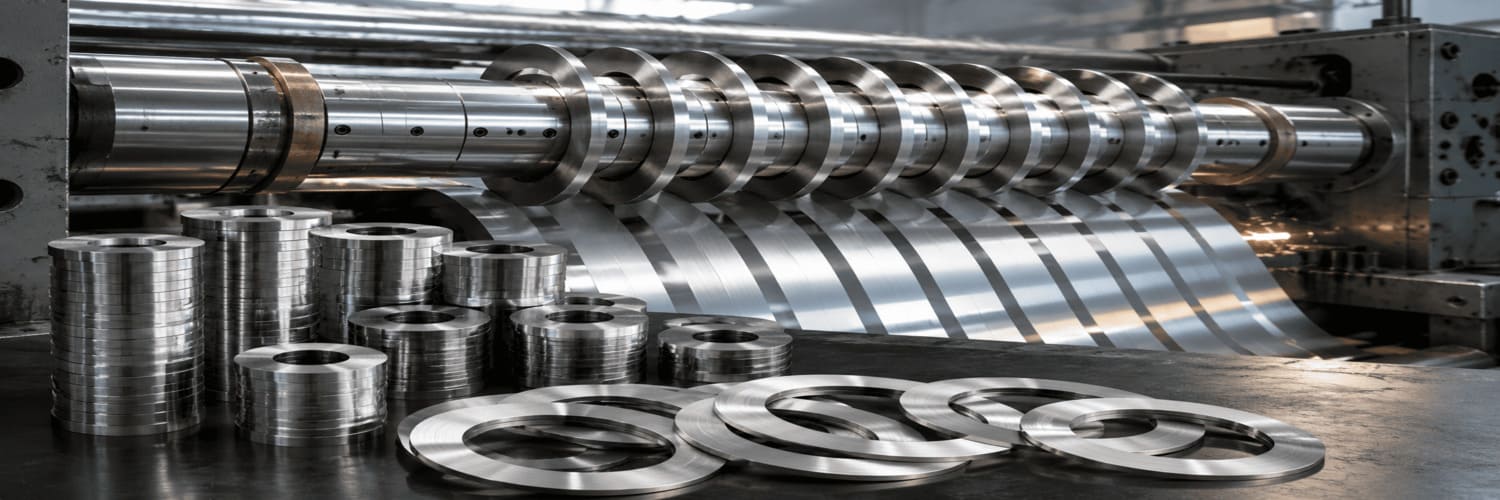D2 Steel Slitter Top Blades High precision D2 steel slitting machine top circular blades