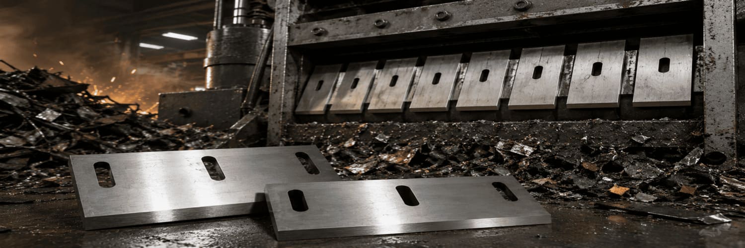 Industrial Crusher Shredder Blades High precision industrial crusher blades for plastic metal recycling